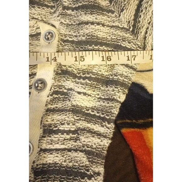 Anthropologie Saturday Sunday Sweater Womens Sz S Grey Sidewinder jacket - Picture 8 of 9